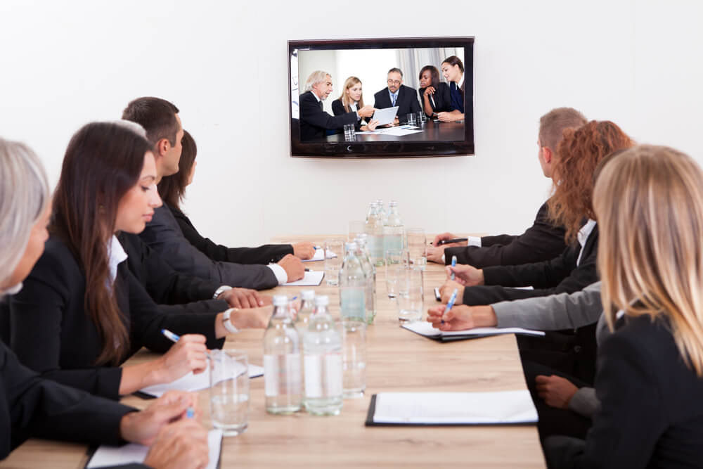 O que é necessário para uma reunião por videoconferência
